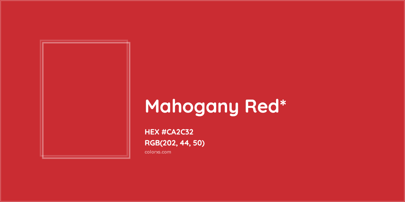 HEX #CA2C32 Color Name, Color Code, Palettes, Similar Paints, Images