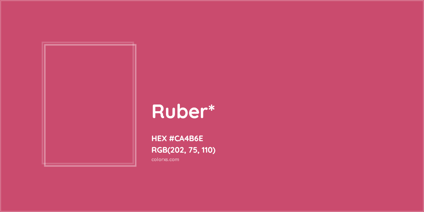 HEX #CA4B6E Color Name, Color Code, Palettes, Similar Paints, Images