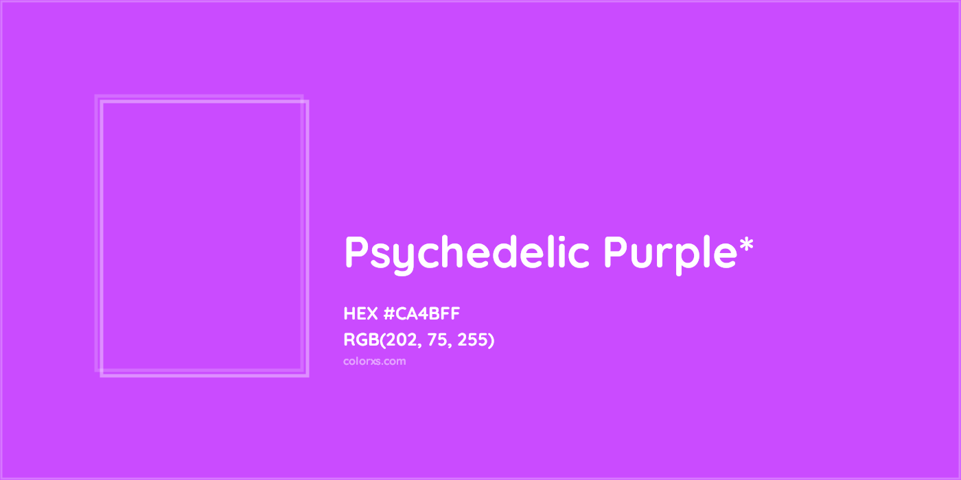HEX #CA4BFF Color Name, Color Code, Palettes, Similar Paints, Images