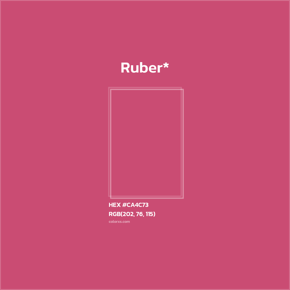 HEX #CA4C73 Color Name, Color Code, Palettes, Similar Paints, Images