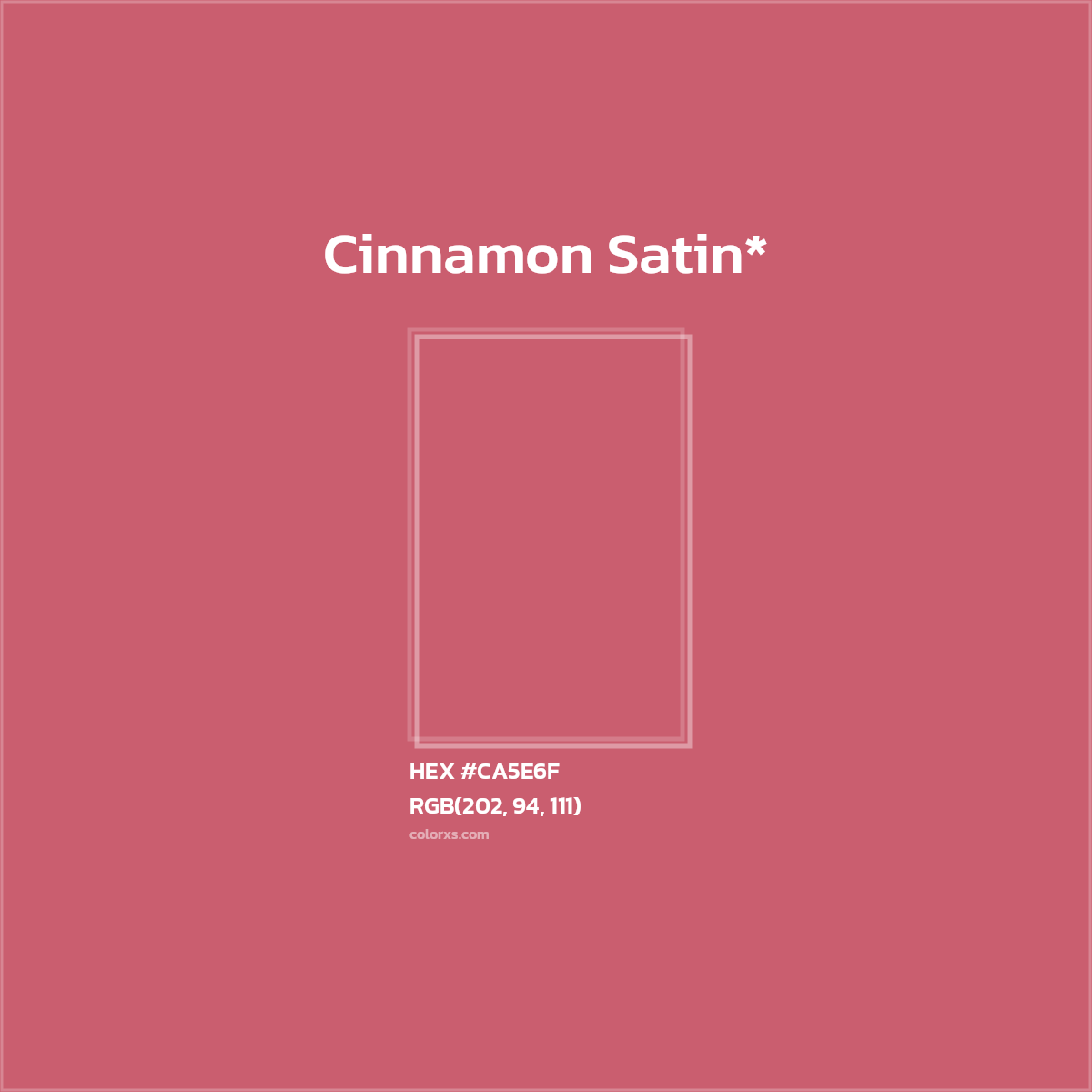 HEX #CA5E6F Color Name, Color Code, Palettes, Similar Paints, Images