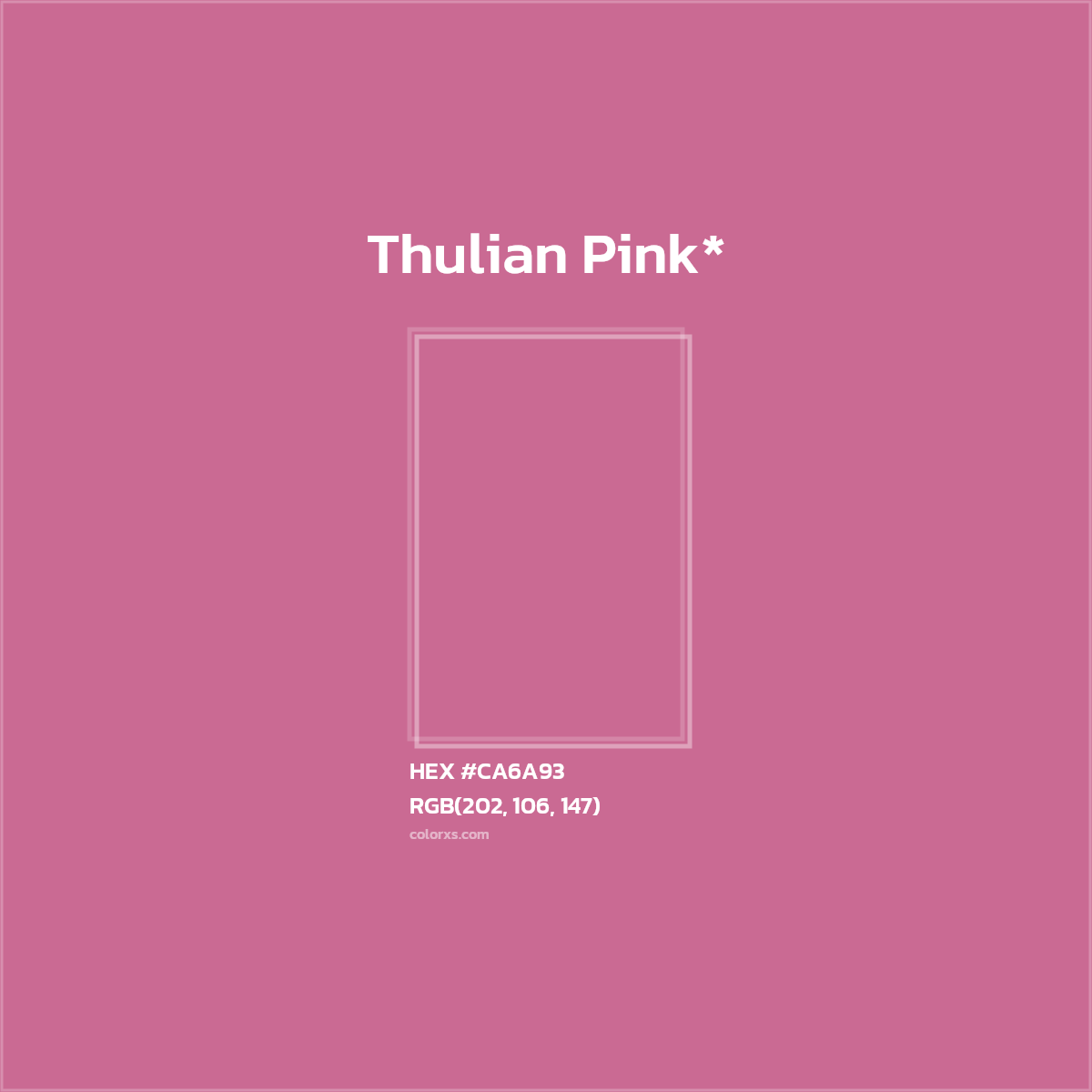 HEX #CA6A93 Color Name, Color Code, Palettes, Similar Paints, Images