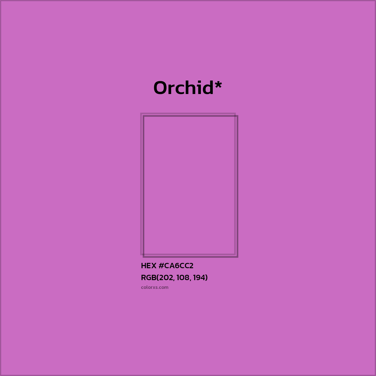 HEX #CA6CC2 Color Name, Color Code, Palettes, Similar Paints, Images