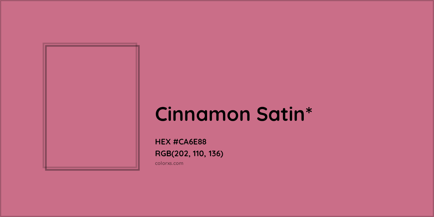 HEX #CA6E88 Color Name, Color Code, Palettes, Similar Paints, Images
