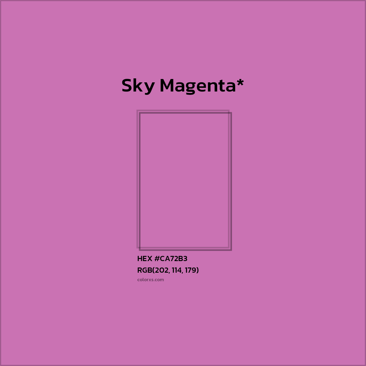 HEX #CA72B3 Color Name, Color Code, Palettes, Similar Paints, Images