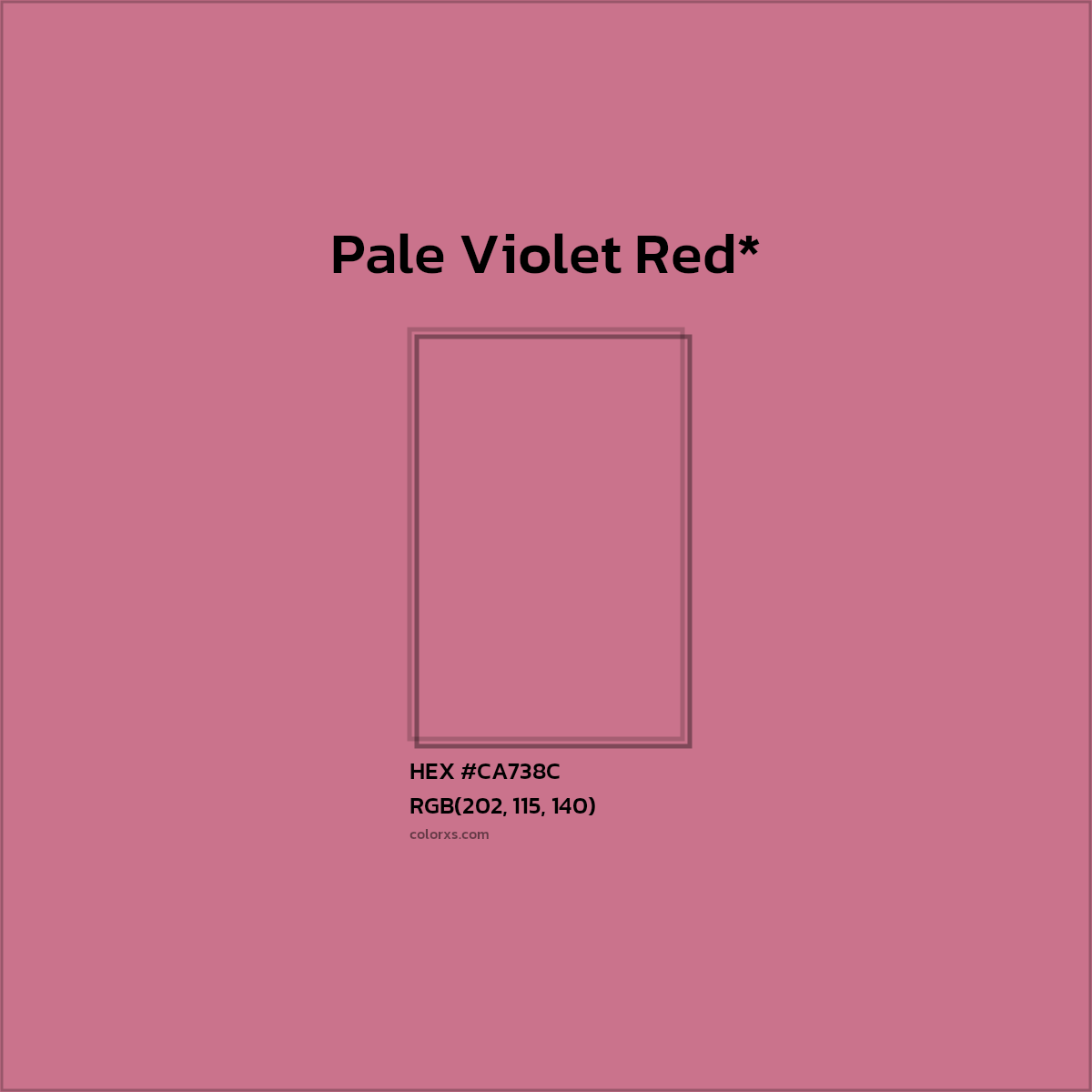 HEX #CA738C Color Name, Color Code, Palettes, Similar Paints, Images