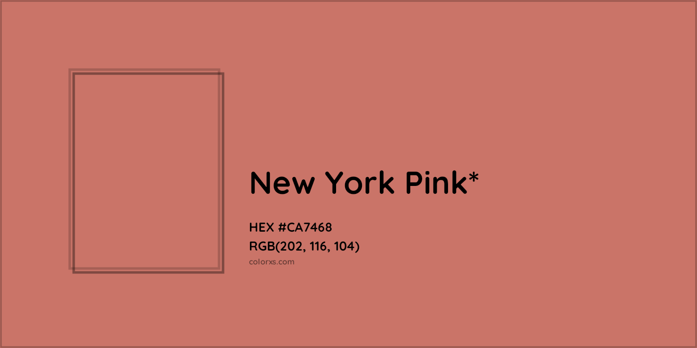 HEX #CA7468 Color Name, Color Code, Palettes, Similar Paints, Images