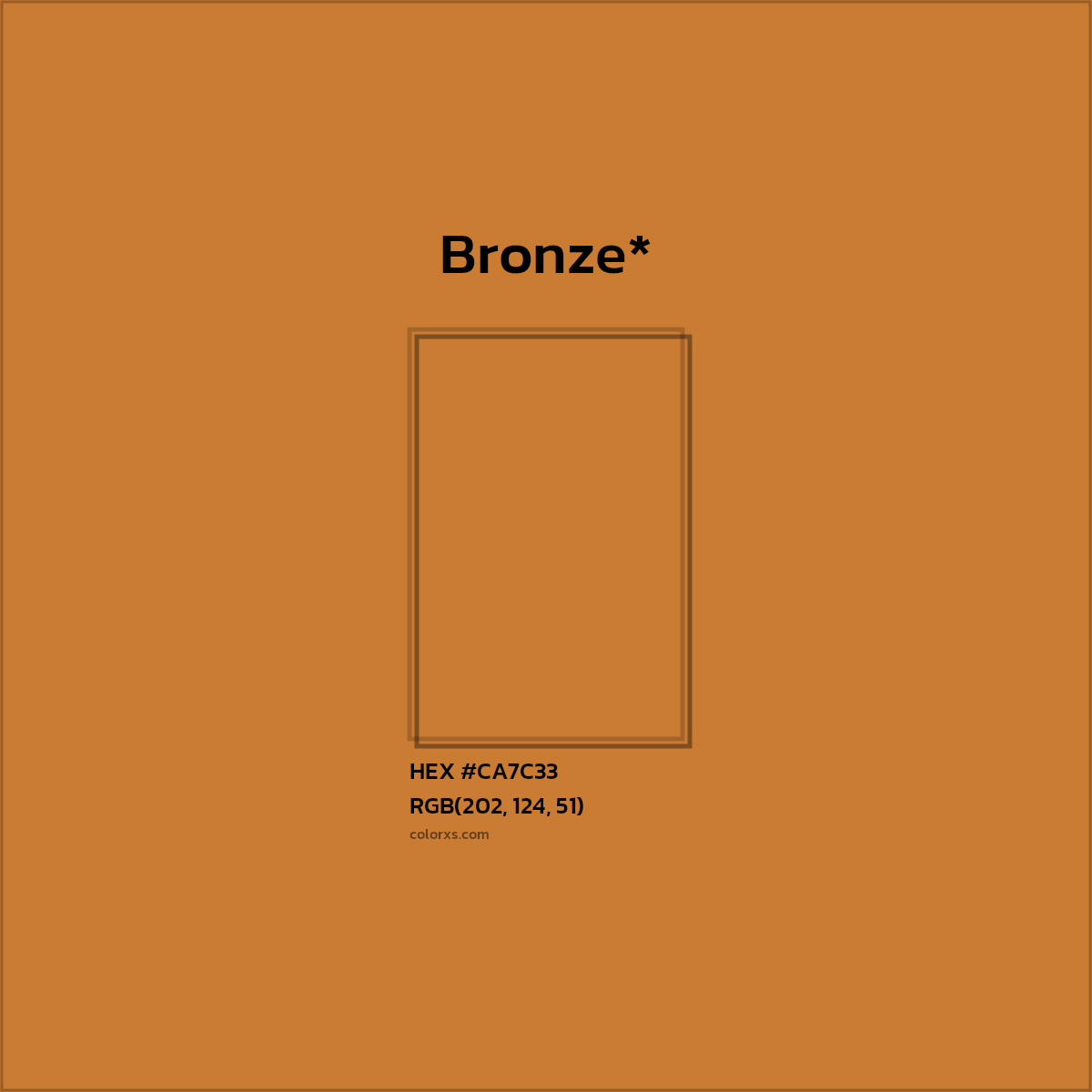 HEX #CA7C33 Color Name, Color Code, Palettes, Similar Paints, Images