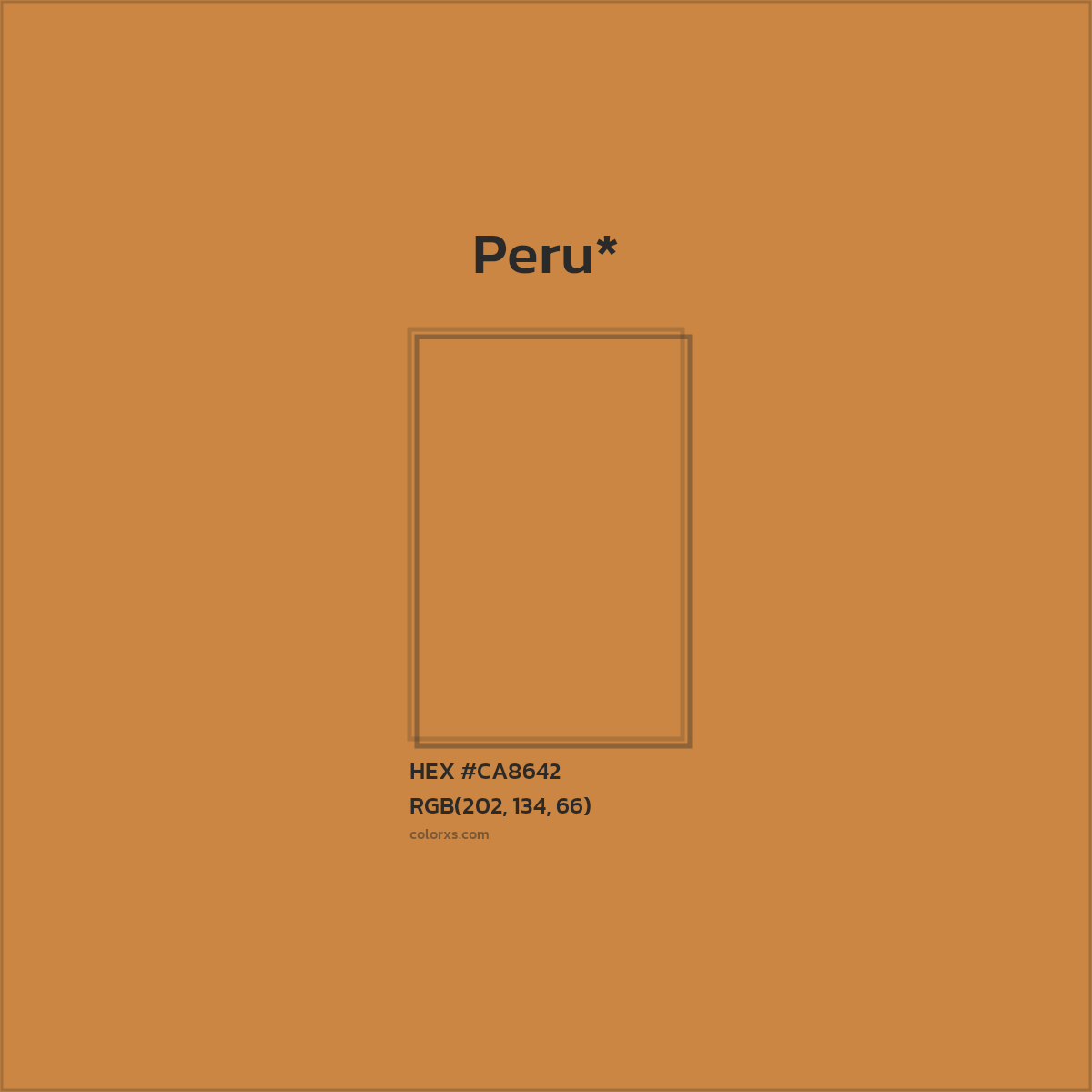 HEX #CA8642 Color Name, Color Code, Palettes, Similar Paints, Images