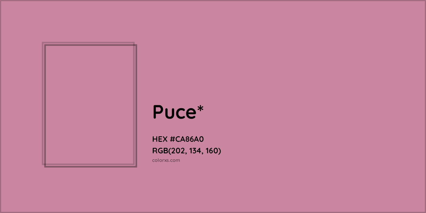 HEX #CA86A0 Color Name, Color Code, Palettes, Similar Paints, Images