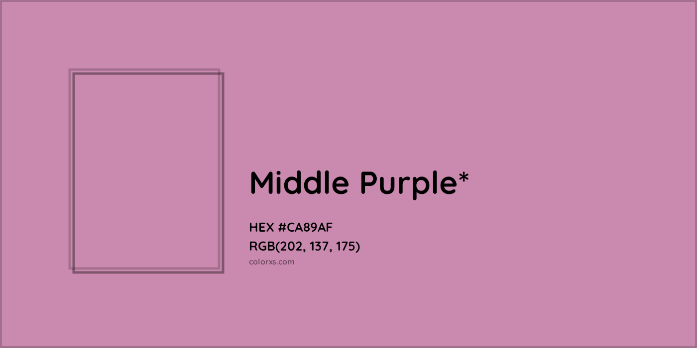 HEX #CA89AF Color Name, Color Code, Palettes, Similar Paints, Images