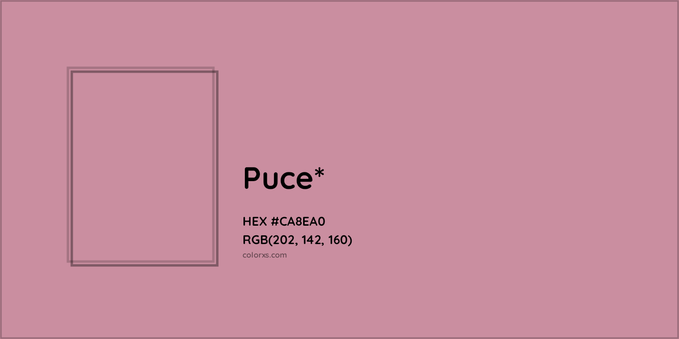 HEX #CA8EA0 Color Name, Color Code, Palettes, Similar Paints, Images