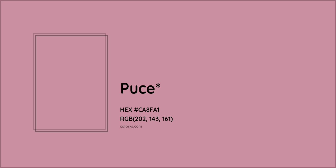 HEX #CA8FA1 Color Name, Color Code, Palettes, Similar Paints, Images