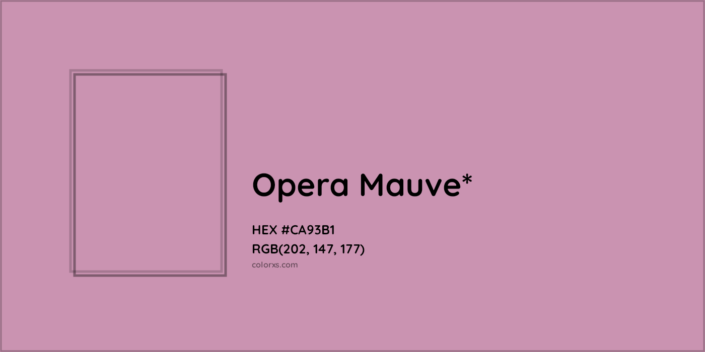 HEX #CA93B1 Color Name, Color Code, Palettes, Similar Paints, Images