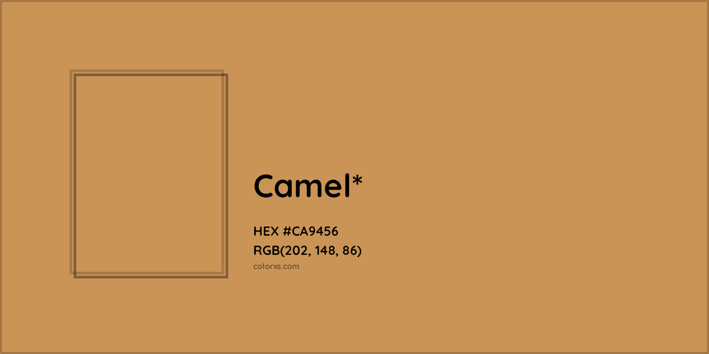 HEX #CA9456 Color Name, Color Code, Palettes, Similar Paints, Images