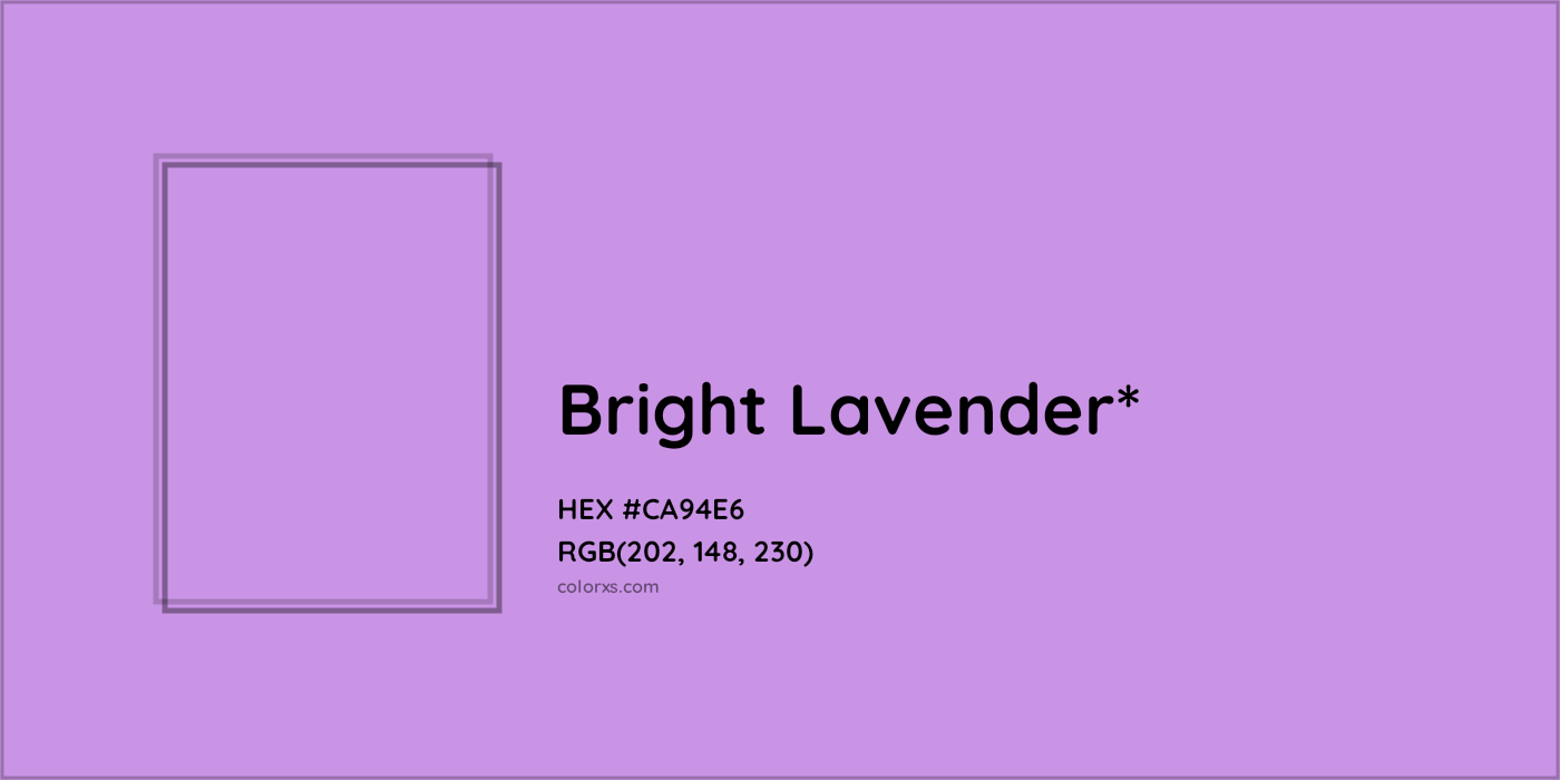HEX #CA94E6 Color Name, Color Code, Palettes, Similar Paints, Images