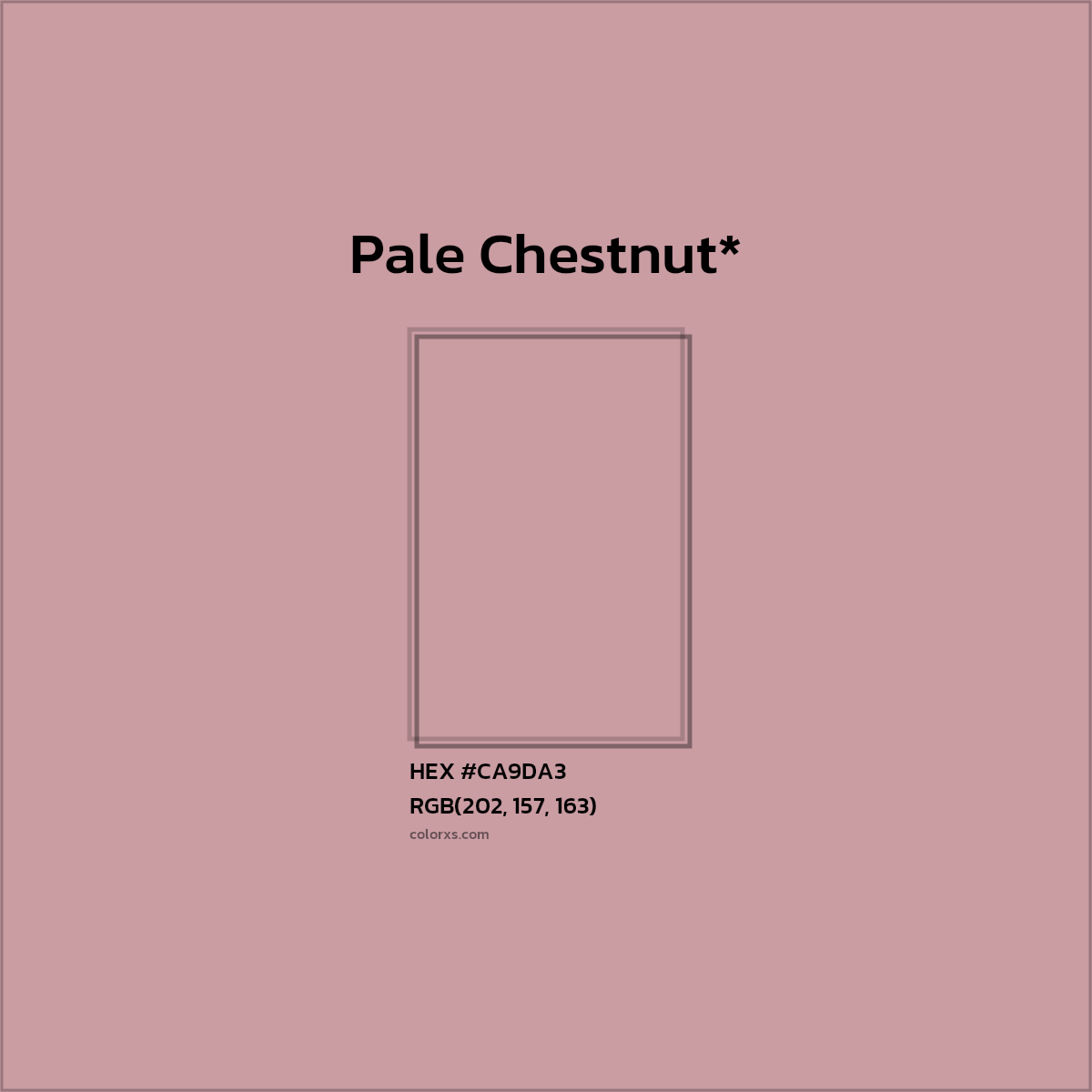 HEX #CA9DA3 Color Name, Color Code, Palettes, Similar Paints, Images