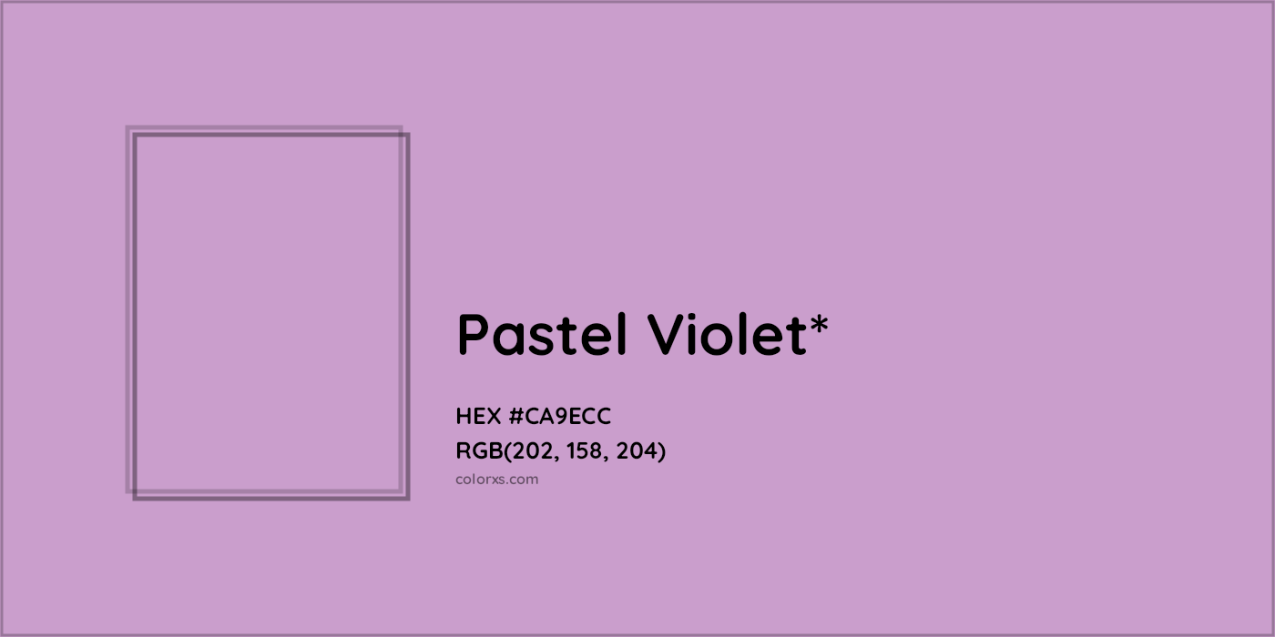 HEX #CA9ECC Color Name, Color Code, Palettes, Similar Paints, Images