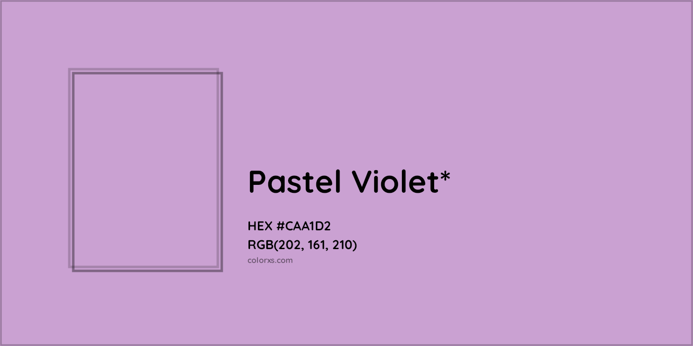 HEX #CAA1D2 Color Name, Color Code, Palettes, Similar Paints, Images