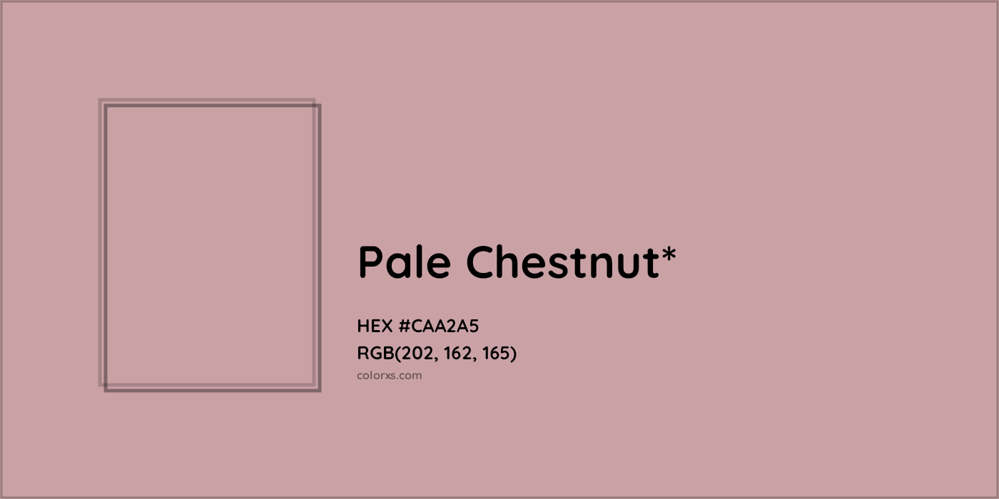 HEX #CAA2A5 Color Name, Color Code, Palettes, Similar Paints, Images