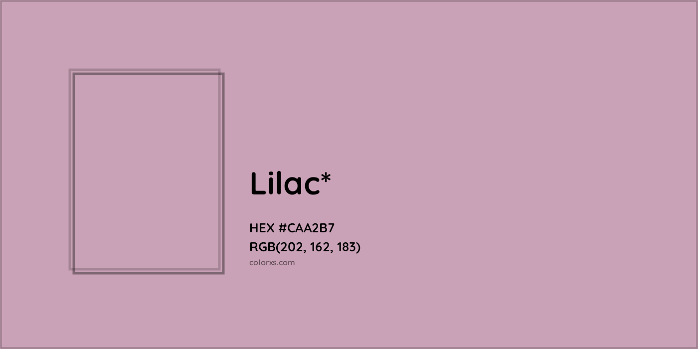 HEX #CAA2B7 Color Name, Color Code, Palettes, Similar Paints, Images