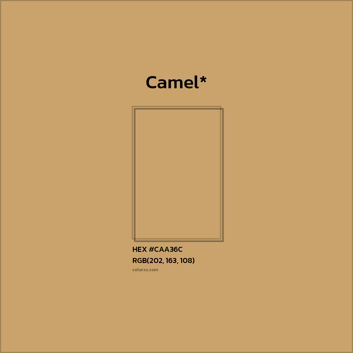 HEX #CAA36C Color Name, Color Code, Palettes, Similar Paints, Images