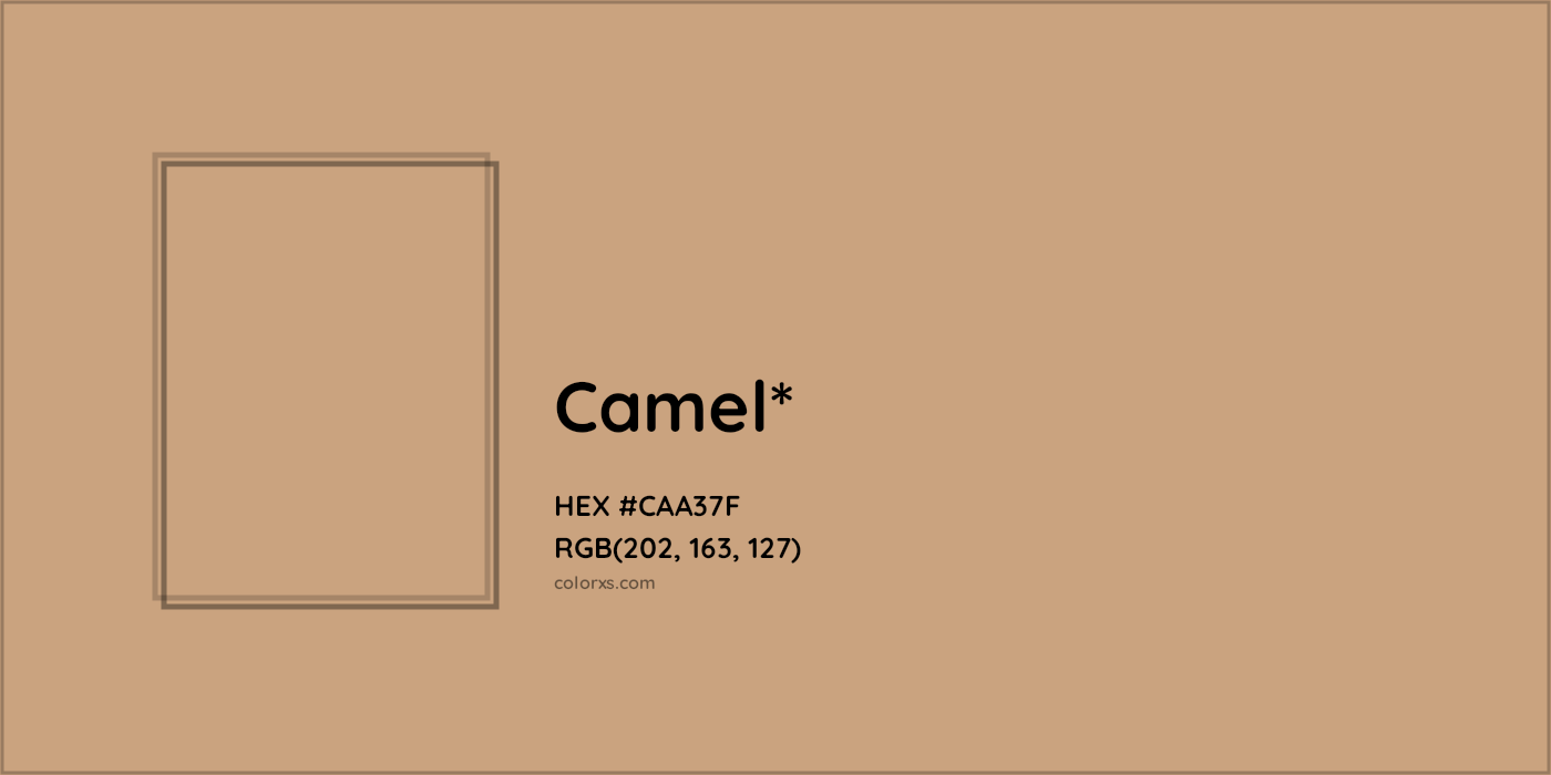 HEX #CAA37F Color Name, Color Code, Palettes, Similar Paints, Images