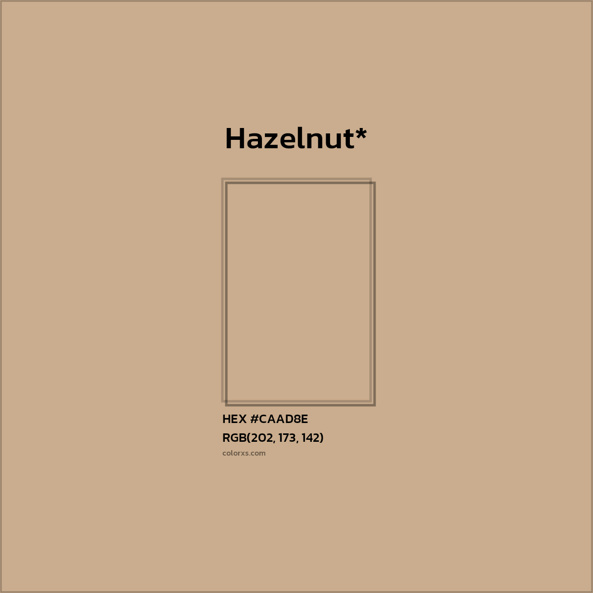 HEX #CAAD8E Color Name, Color Code, Palettes, Similar Paints, Images