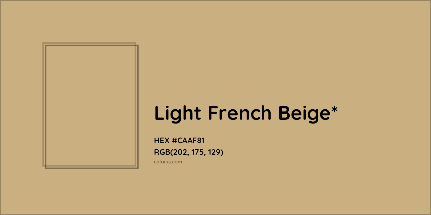 HEX #CAAF81 Color Name, Color Code, Palettes, Similar Paints, Images