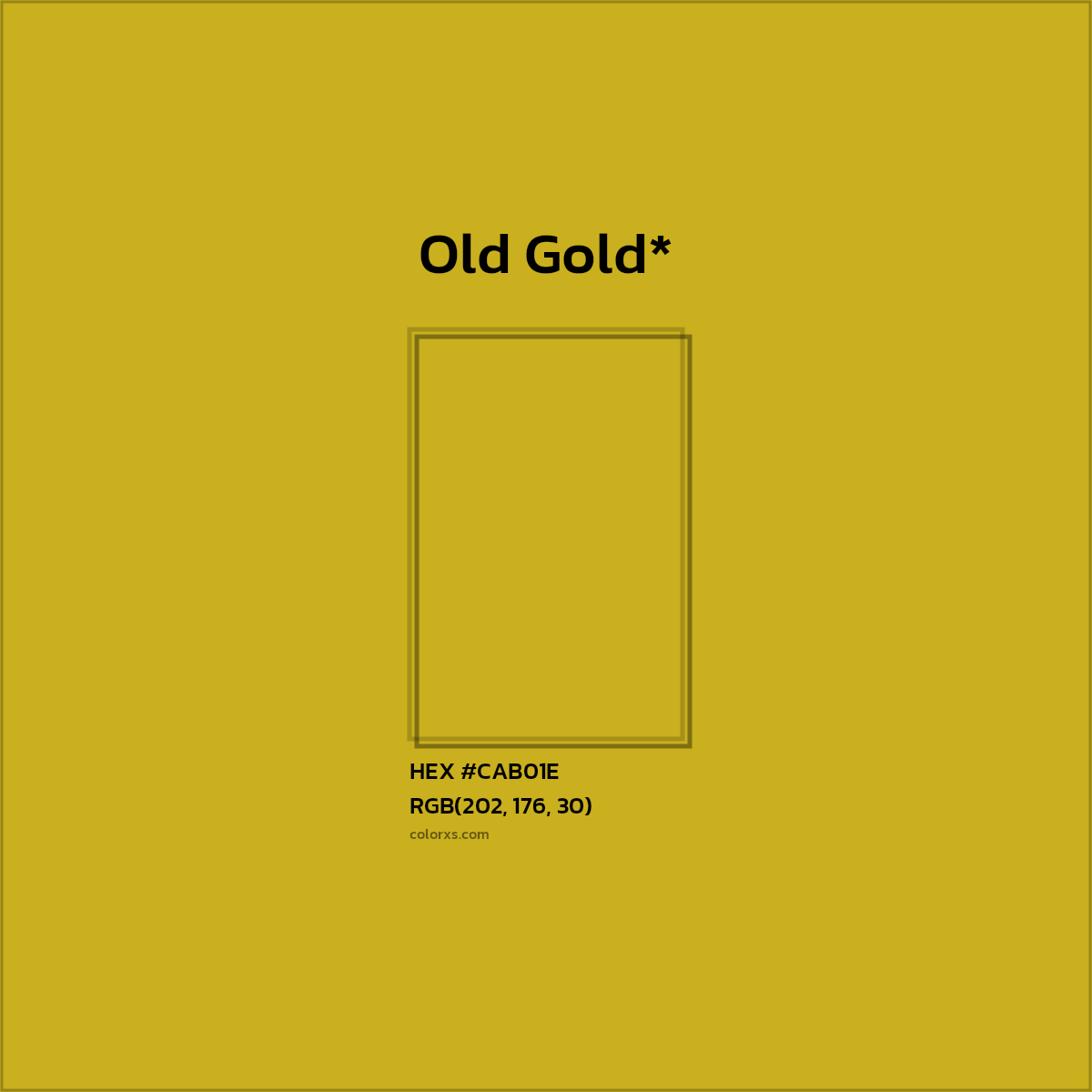 HEX #CAB01E Color Name, Color Code, Palettes, Similar Paints, Images