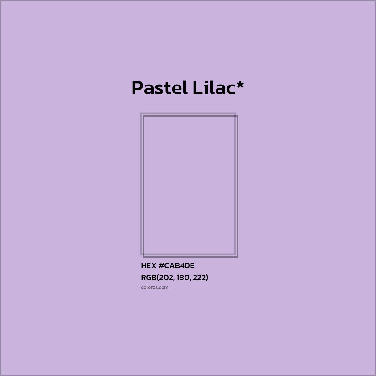 HEX #CAB4DE Color Name, Color Code, Palettes, Similar Paints, Images
