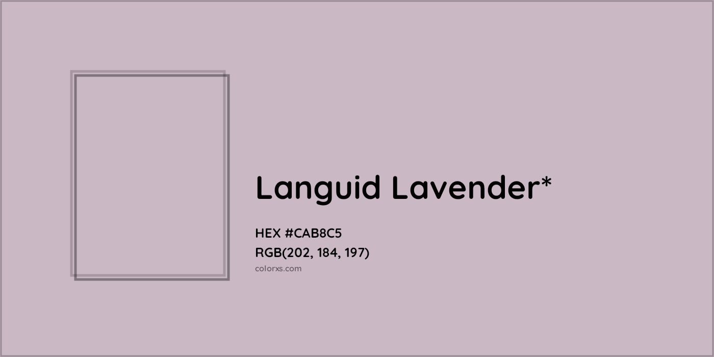 HEX #CAB8C5 Color Name, Color Code, Palettes, Similar Paints, Images