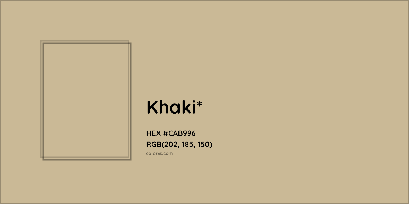 HEX #CAB996 Color Name, Color Code, Palettes, Similar Paints, Images