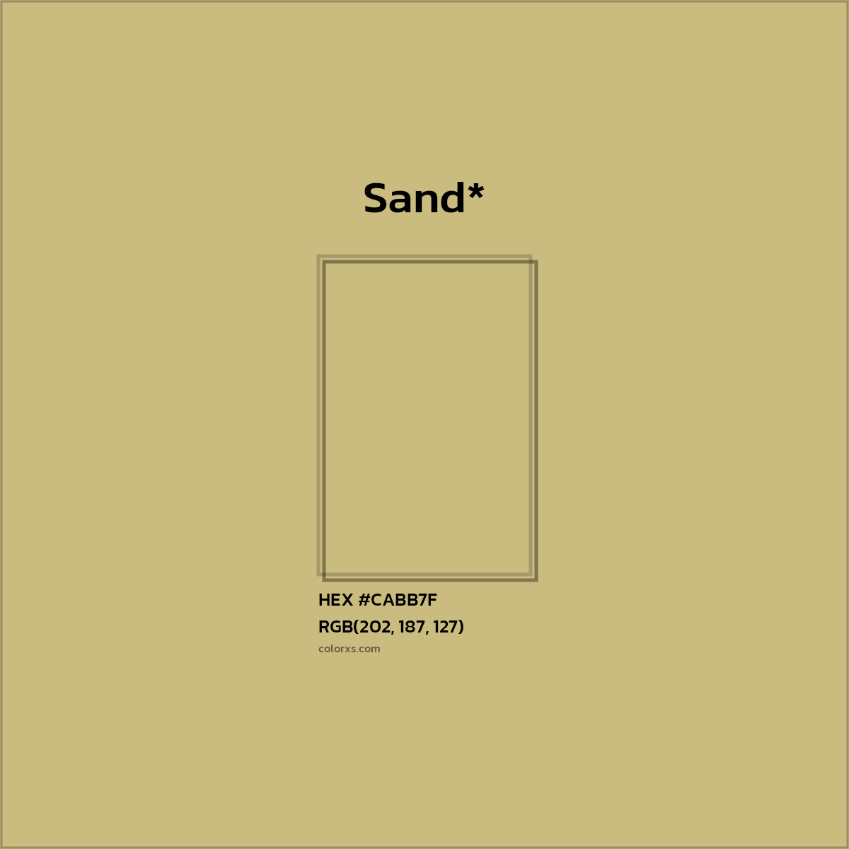 HEX #CABB7F Color Name, Color Code, Palettes, Similar Paints, Images