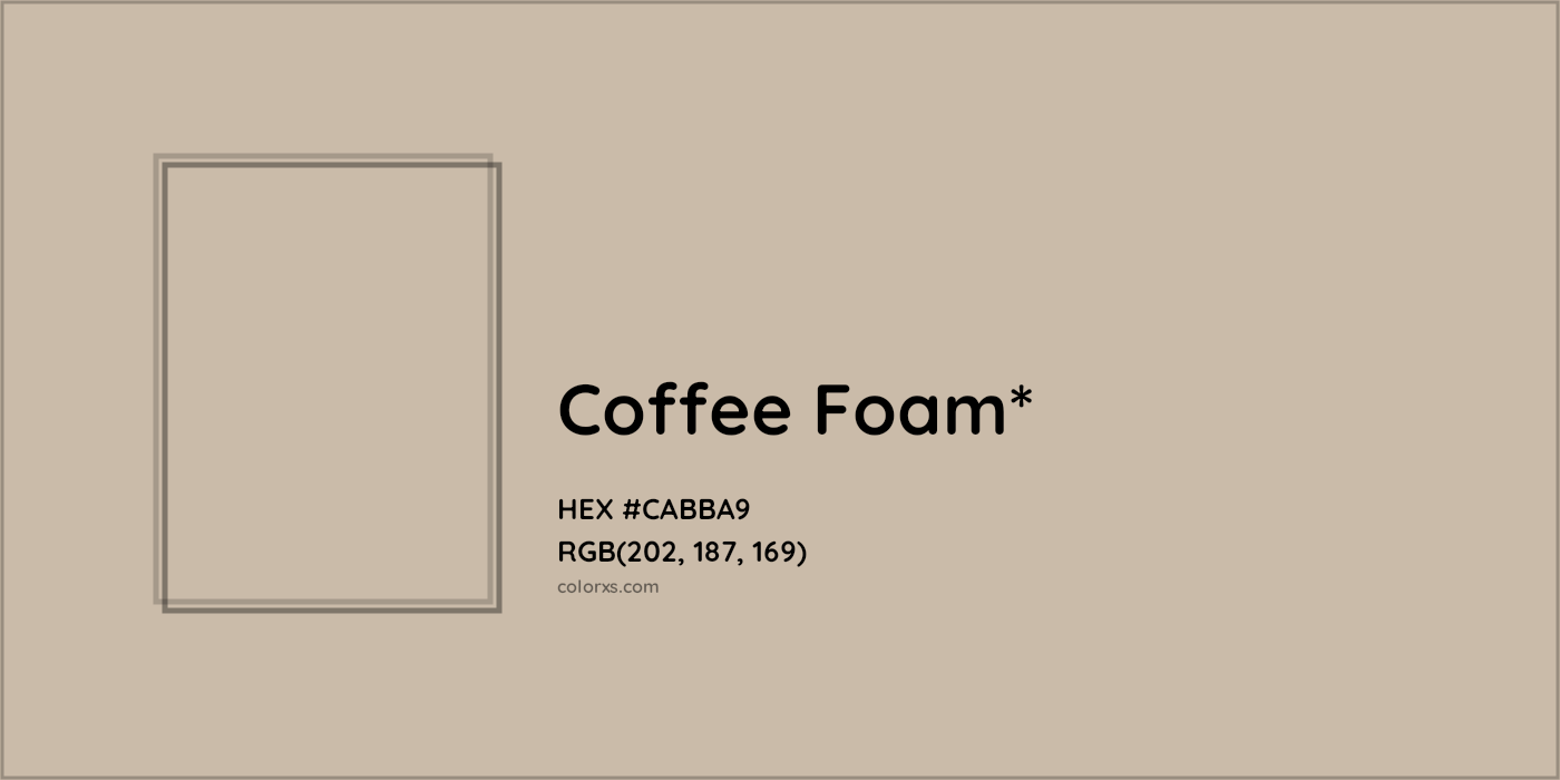 HEX #CABBA9 Color Name, Color Code, Palettes, Similar Paints, Images