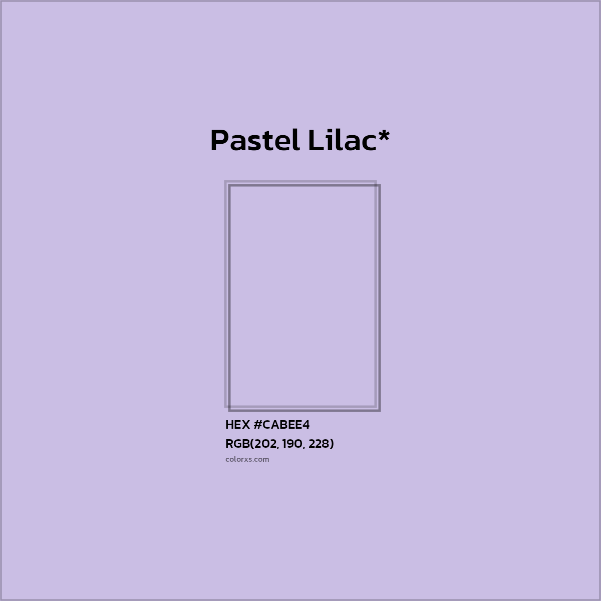 HEX #CABEE4 Color Name, Color Code, Palettes, Similar Paints, Images