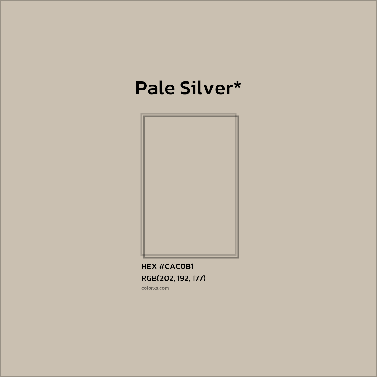 HEX #CAC0B1 Color Name, Color Code, Palettes, Similar Paints, Images
