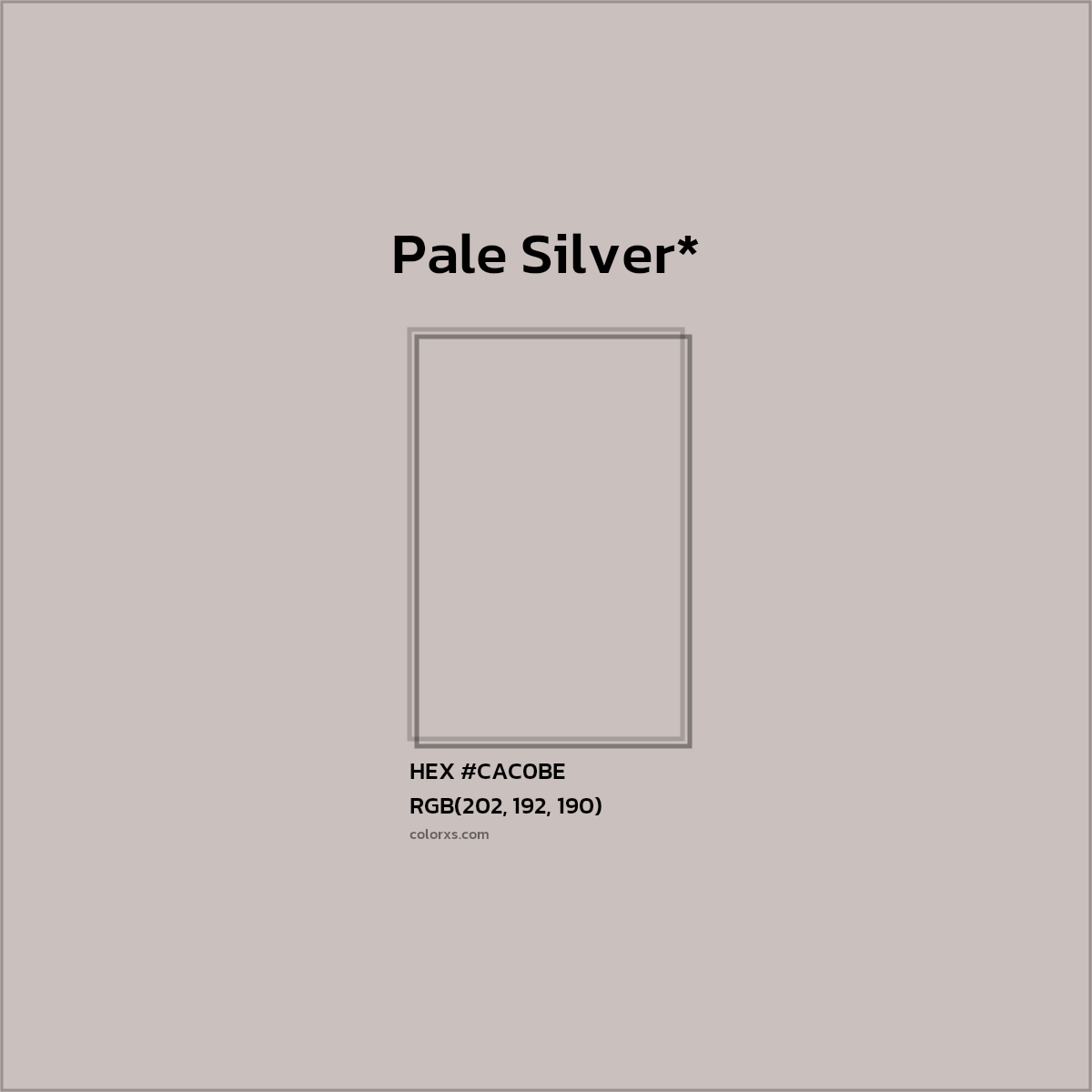 HEX #CAC0BE Color Name, Color Code, Palettes, Similar Paints, Images