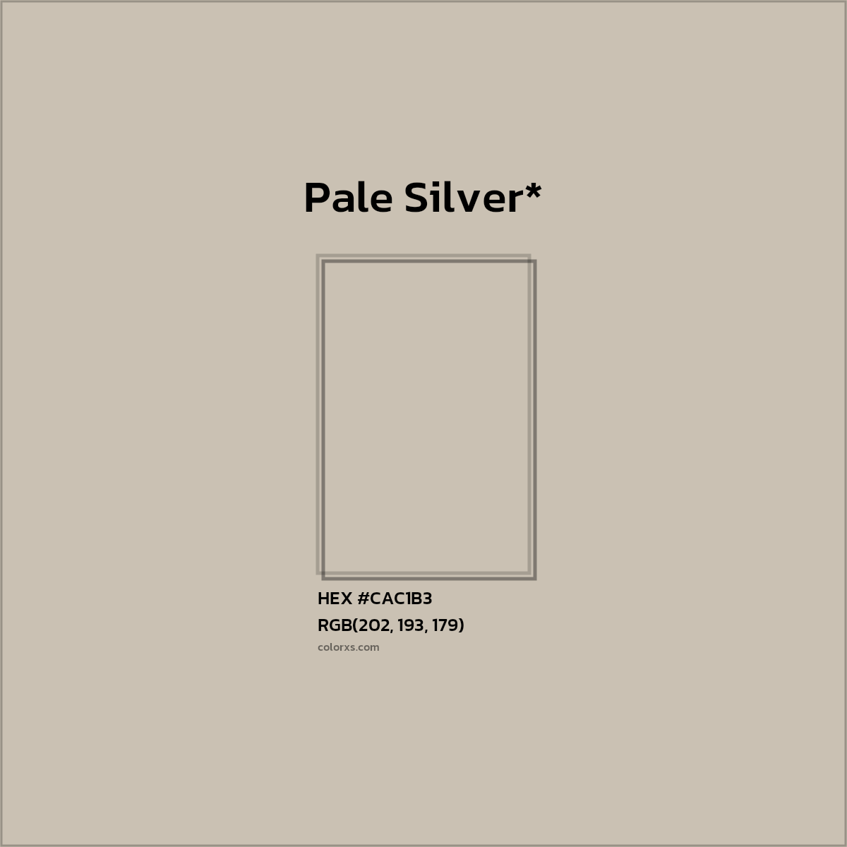 HEX #CAC1B3 Color Name, Color Code, Palettes, Similar Paints, Images