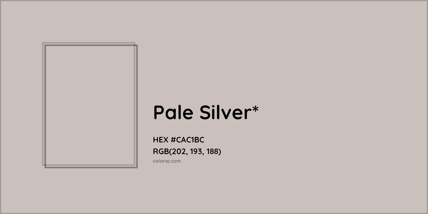 HEX #CAC1BC Color Name, Color Code, Palettes, Similar Paints, Images