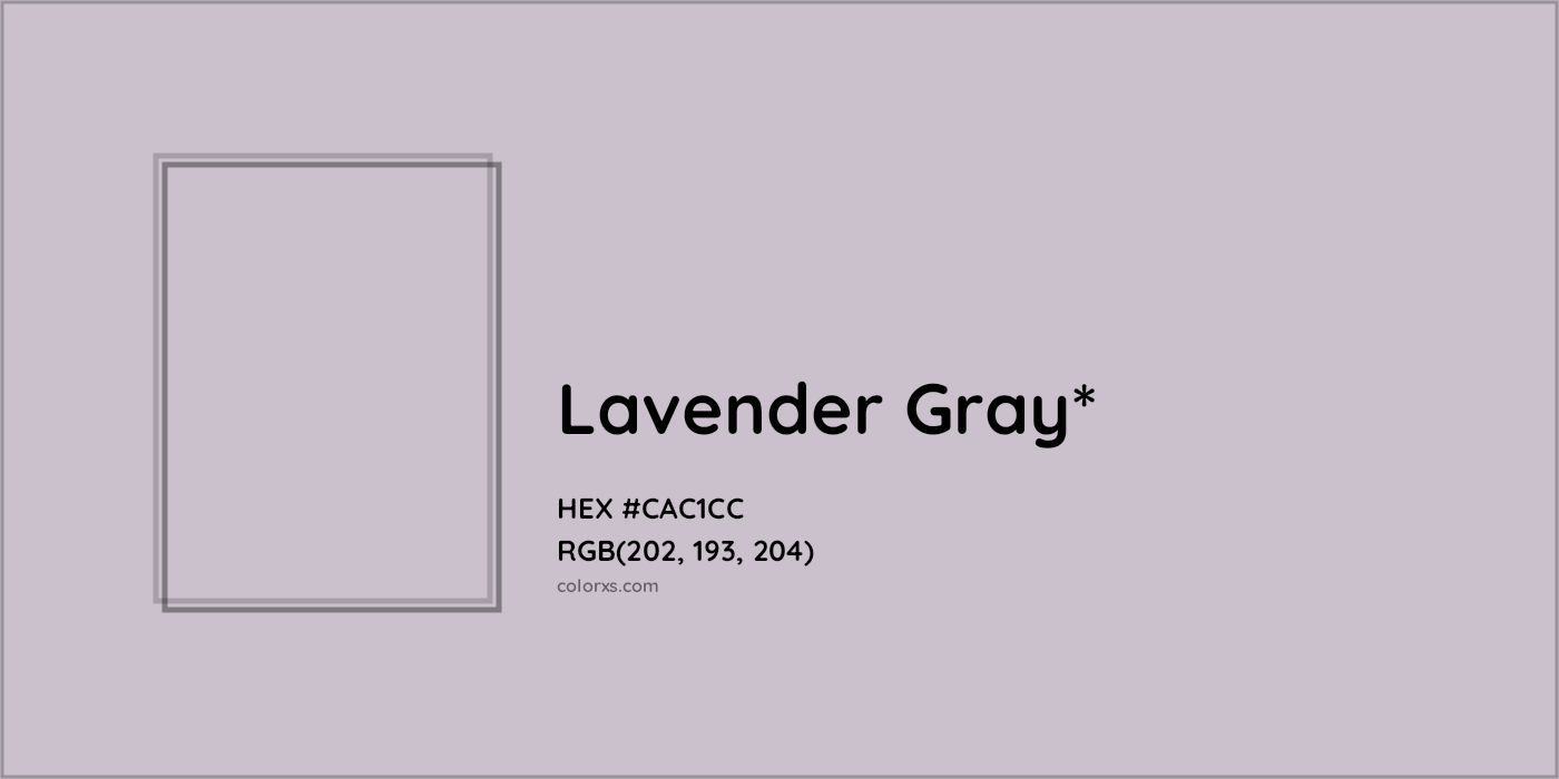 HEX #CAC1CC Color Name, Color Code, Palettes, Similar Paints, Images