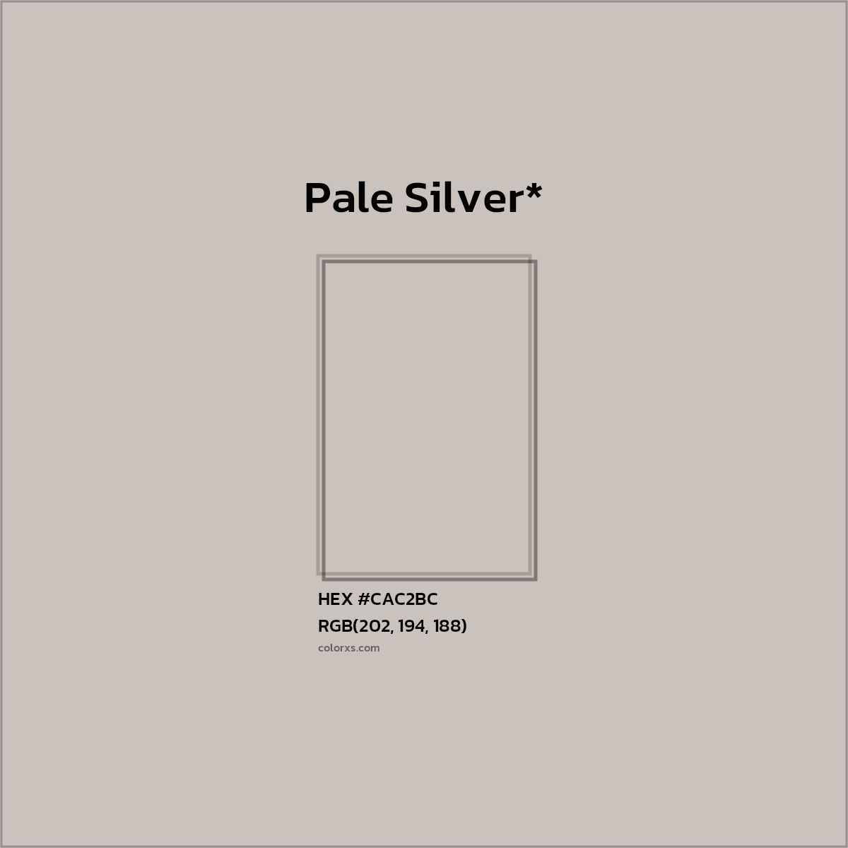 HEX #CAC2BC Color Name, Color Code, Palettes, Similar Paints, Images