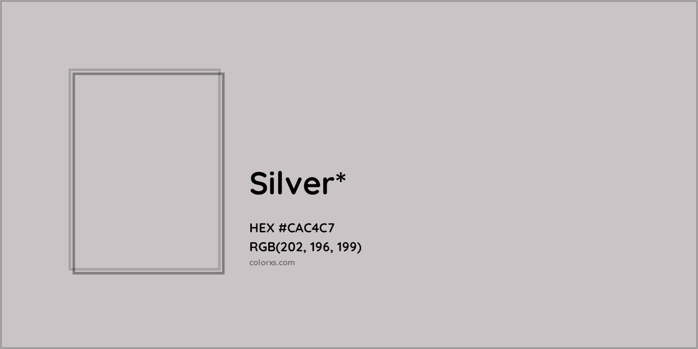 HEX #CAC4C7 Color Name, Color Code, Palettes, Similar Paints, Images