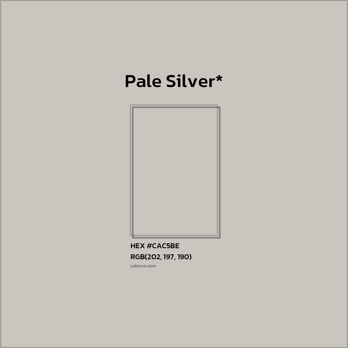 HEX #CAC5BE Color Name, Color Code, Palettes, Similar Paints, Images