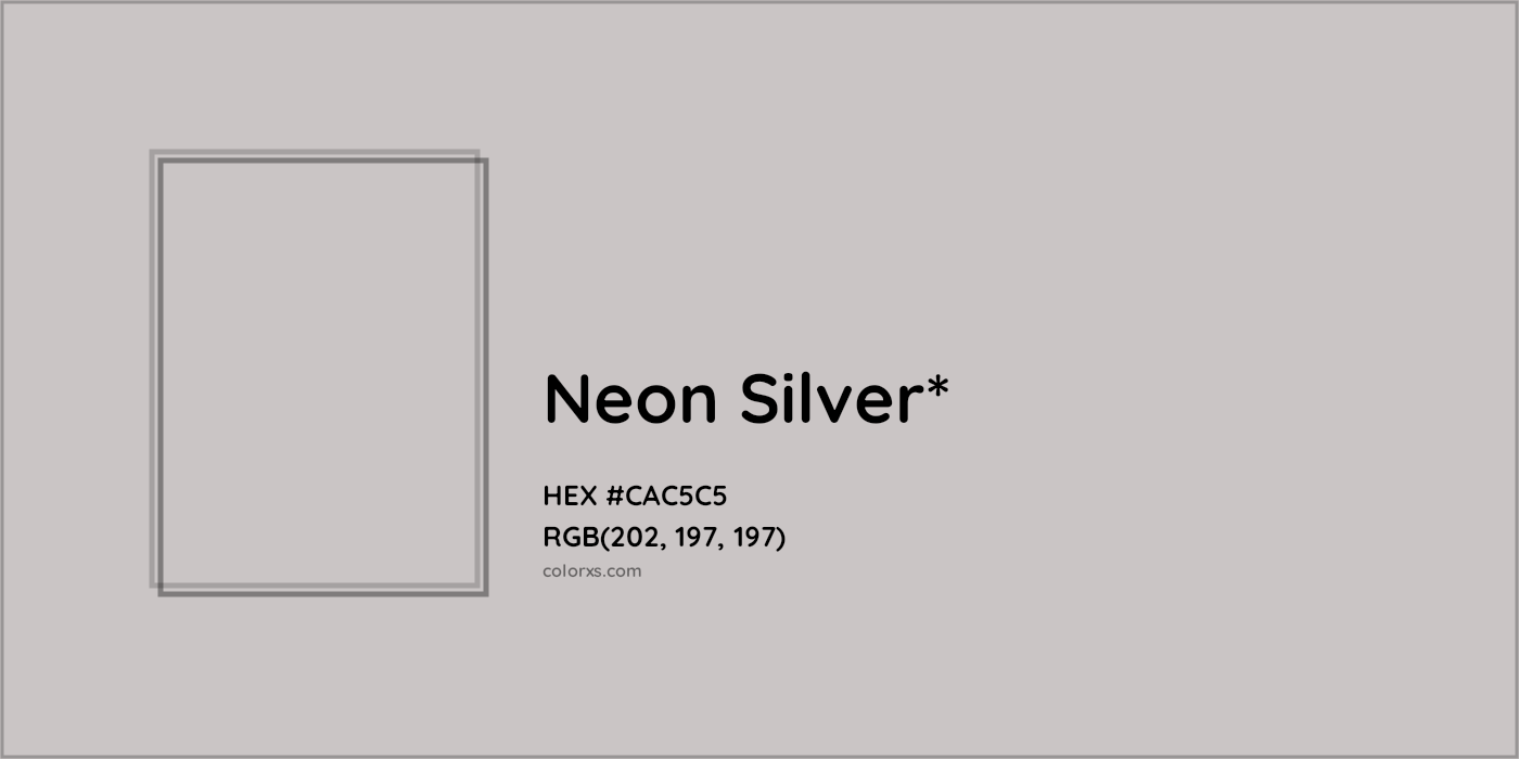 HEX #CAC5C5 Color Name, Color Code, Palettes, Similar Paints, Images