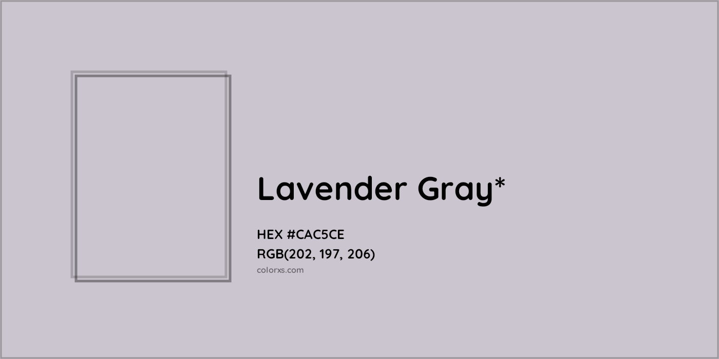 HEX #CAC5CE Color Name, Color Code, Palettes, Similar Paints, Images
