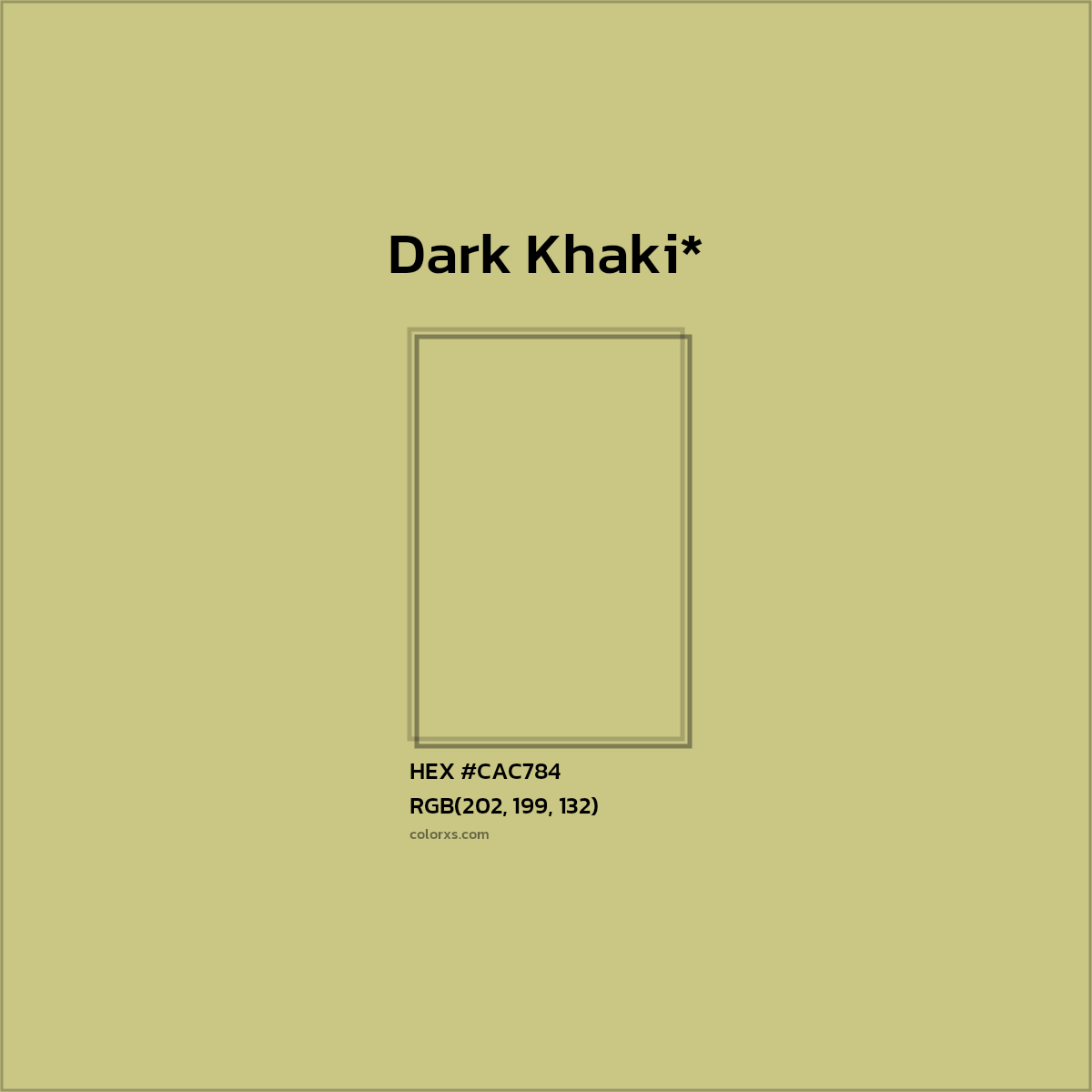 HEX #CAC784 Color Name, Color Code, Palettes, Similar Paints, Images