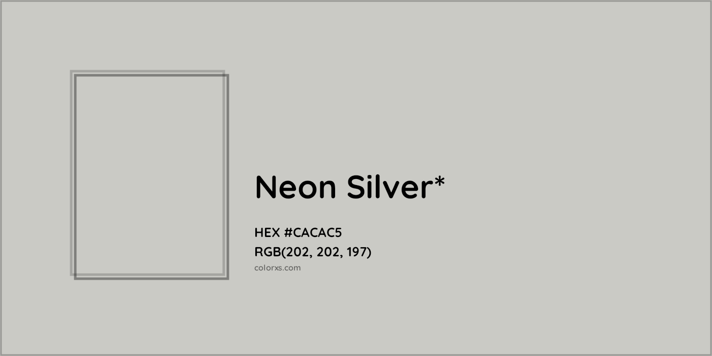HEX #CACAC5 Color Name, Color Code, Palettes, Similar Paints, Images