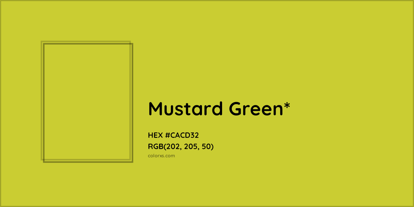 HEX #CACD32 Color Name, Color Code, Palettes, Similar Paints, Images