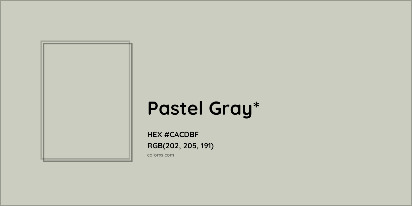 HEX #CACDBF Color Name, Color Code, Palettes, Similar Paints, Images